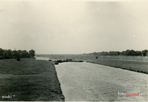 1960 rok -Wrocław - Rzeka Stara Odra - stare zdjęcia