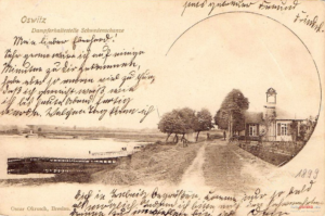 Lata 1890-1899 , Przystań na Szwedzkim Szańcu.